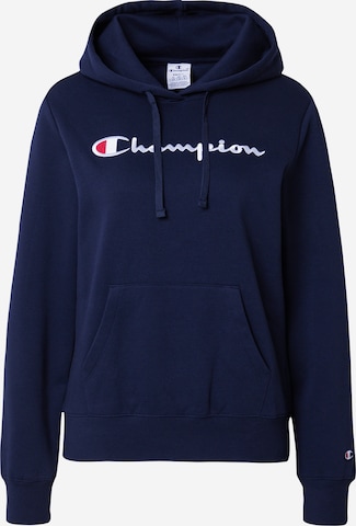 Sweat-shirt Champion Authentic Athletic Apparel en bleu : devant