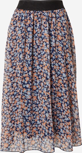 SAINT TROPEZ Skirt 'Salva' in marine blue / Opal / Orange, Item view