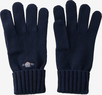 Mezzoguanti di GANT in blu: frontale