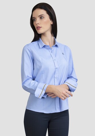 Sir Raymond Tailor Blouse 'Lolas' in Blue