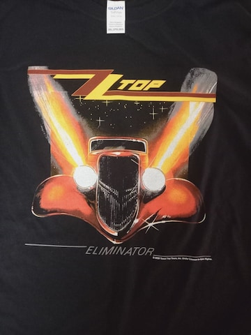 Rockshirts T-shirt 'ZZ Top - Eliminator  T-Shirt' i svart