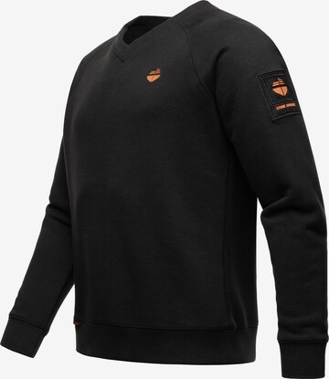 STONE HARBOUR Sweatshirt 'Craig El' in Schwarz