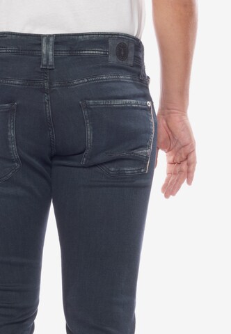 Le Temps Des Cerises Slimfit Jeans in Blau