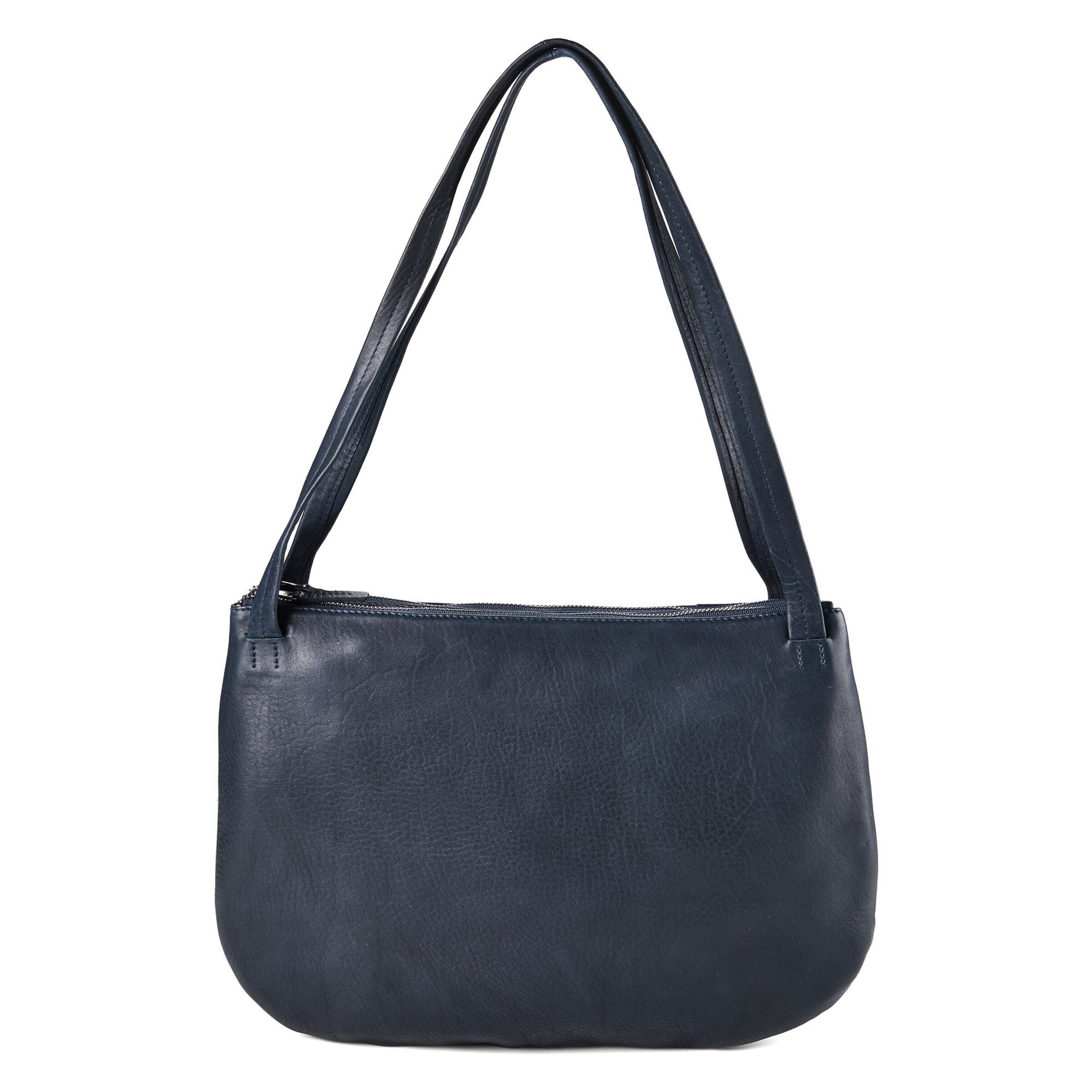 Borsa a spalla 'Cufu' di Harold's in blu: frontale