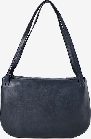 Borsa a spalla 'Cufu' di Harold's in blu: frontale