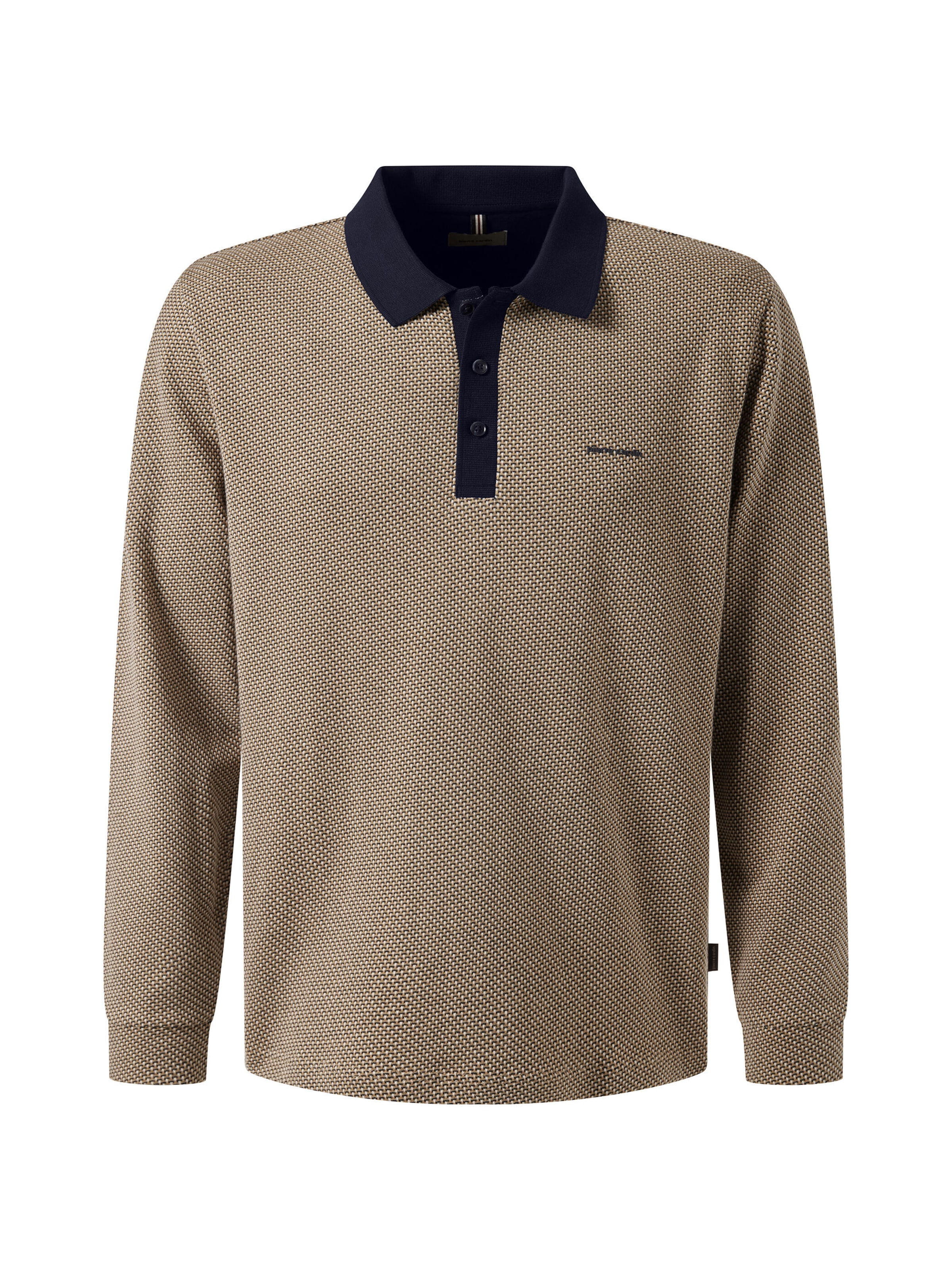 PIERRE CARDIN Shirt in Beige: voorkant