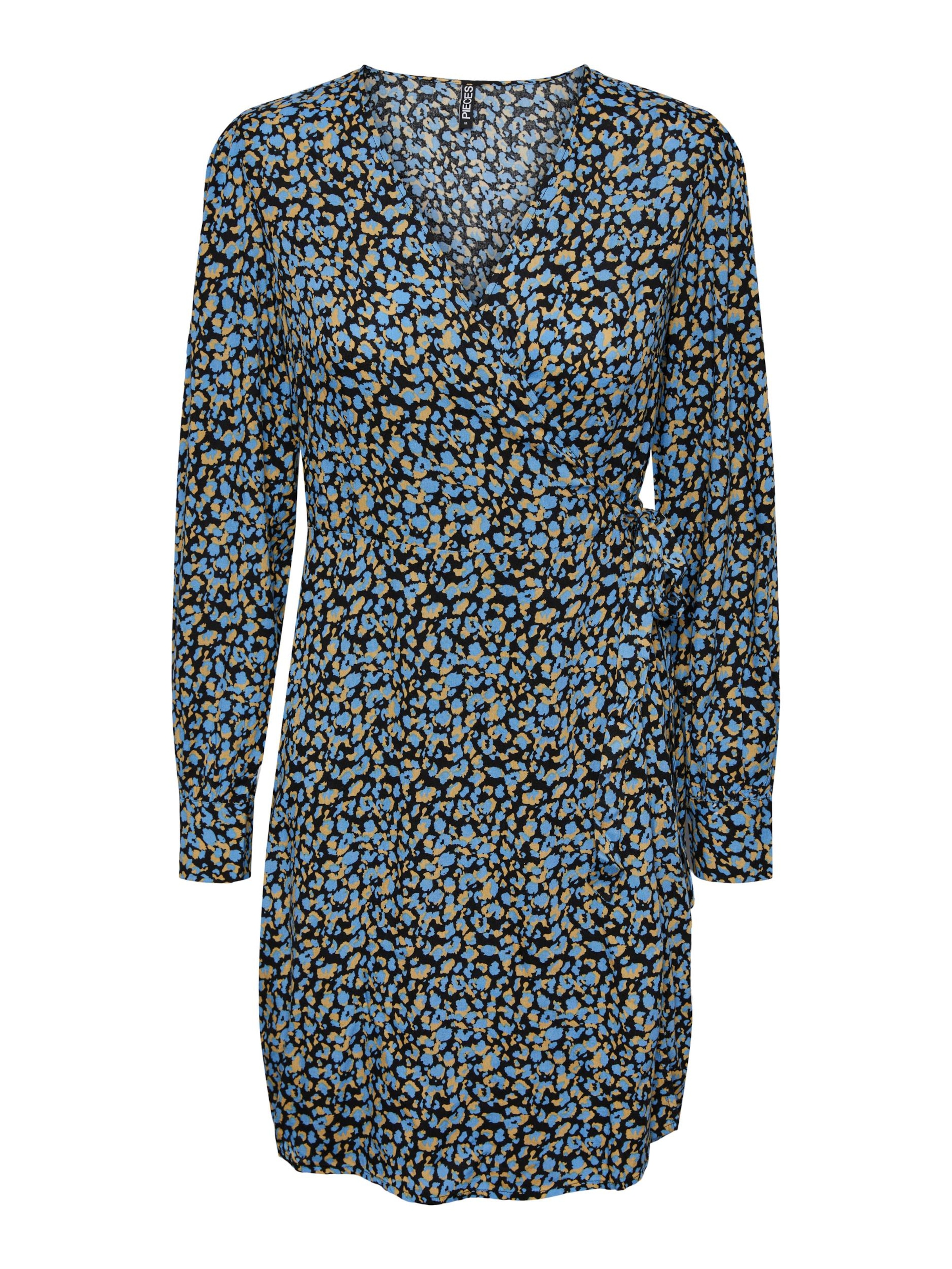 melns PIECES Kleita 'Nya': no priekšpuses