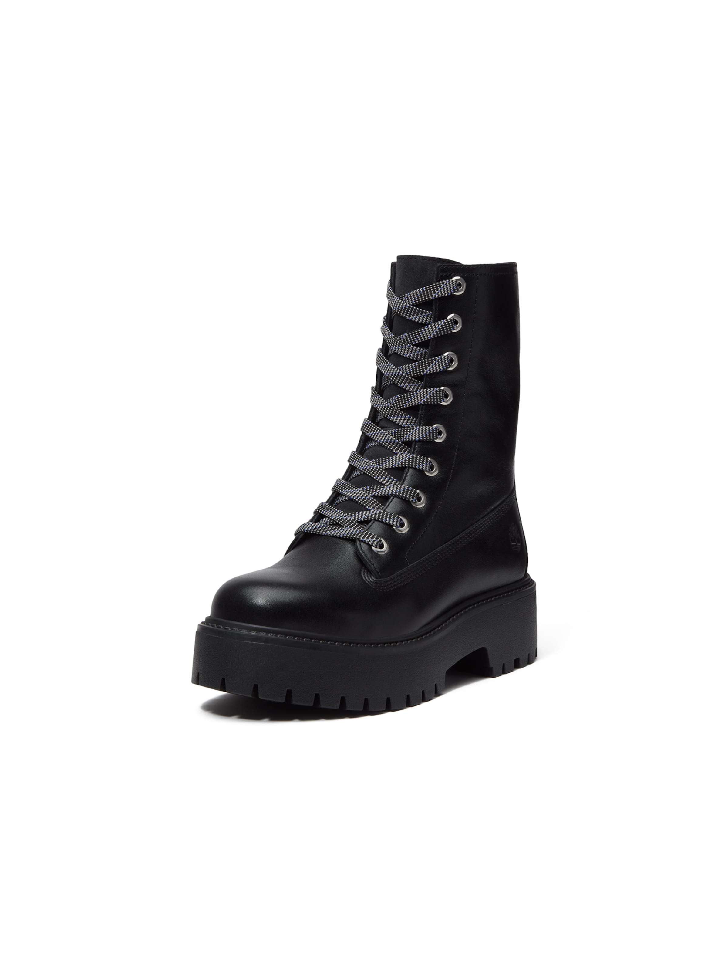 Stivaletto stringato di TIMBERLAND in nero: frontale