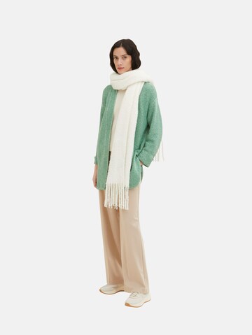 TOM TAILOR Knit Cardigan in Green