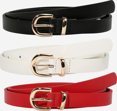 ABOUT YOU Ceinture 'Malina' en rouge / noir / blanc, Vue avec produit