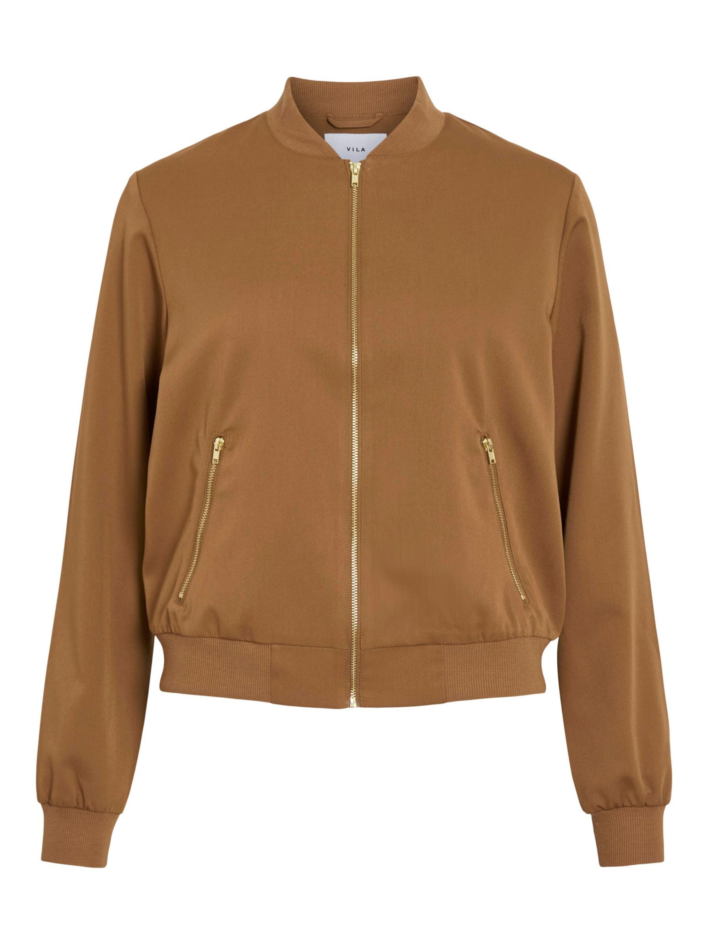 Giacca di mezza stagione 'VIBUBBLE' VILA di colore marrone chiaro, Visualizzazione prodotti