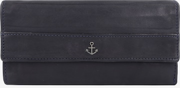 Harbour 2nd Wallet in Blue: front