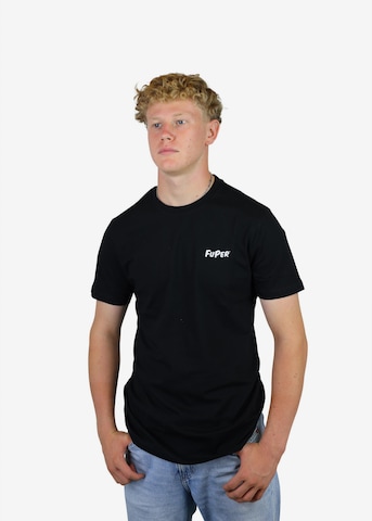 FuPer T- Shirt 'Luis' in Schwarz: predná strana