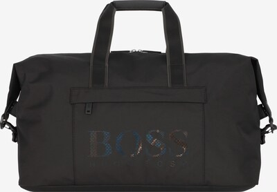 BOSS Casual Sac week-end en mélange de couleurs / noir, Vue avec produit