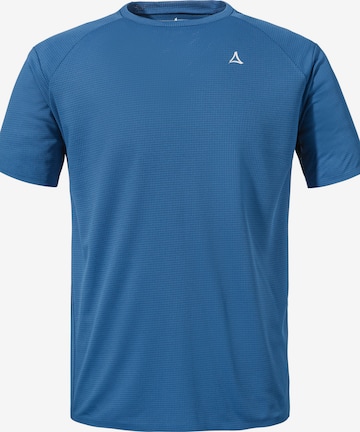 T-Shirt fonctionnel ' Hiking T Shirt Style Grunas MNS ' Schöffel en bleu : devant