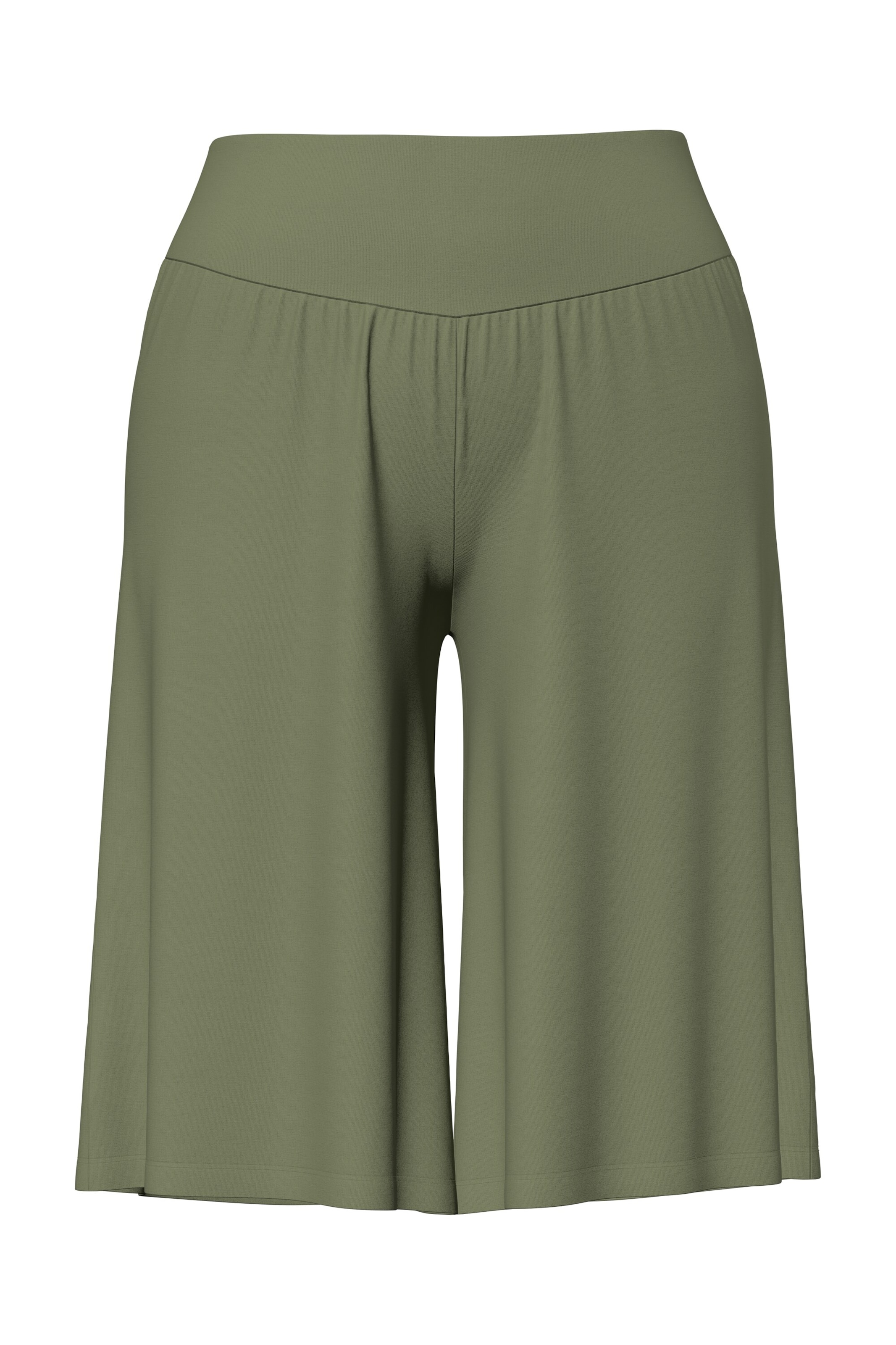 Ulla Popken Shorts in Grün: Vorderseite