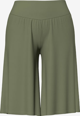 Ulla Popken Shorts in Grün: Vorderseite