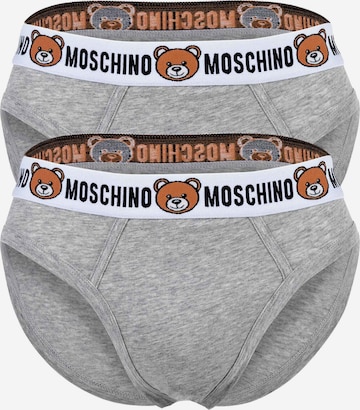 Slip MOSCHINO en gris : devant