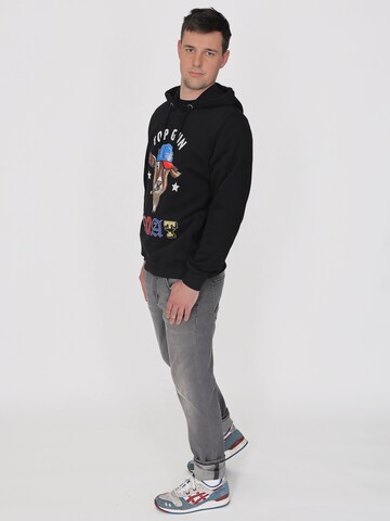 TOP GUN Sweatshirt in Black