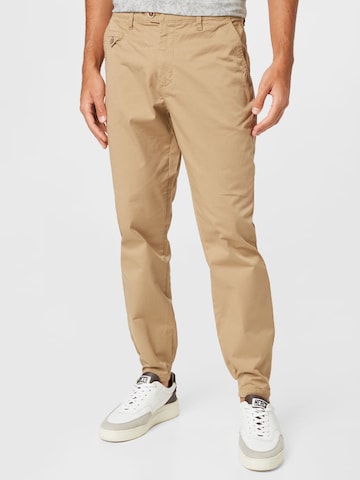 !Solid Chino Pants 'Bishop' in Beige: front