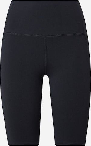 Skinny Pantalon de sport SKECHERS en noir : devant