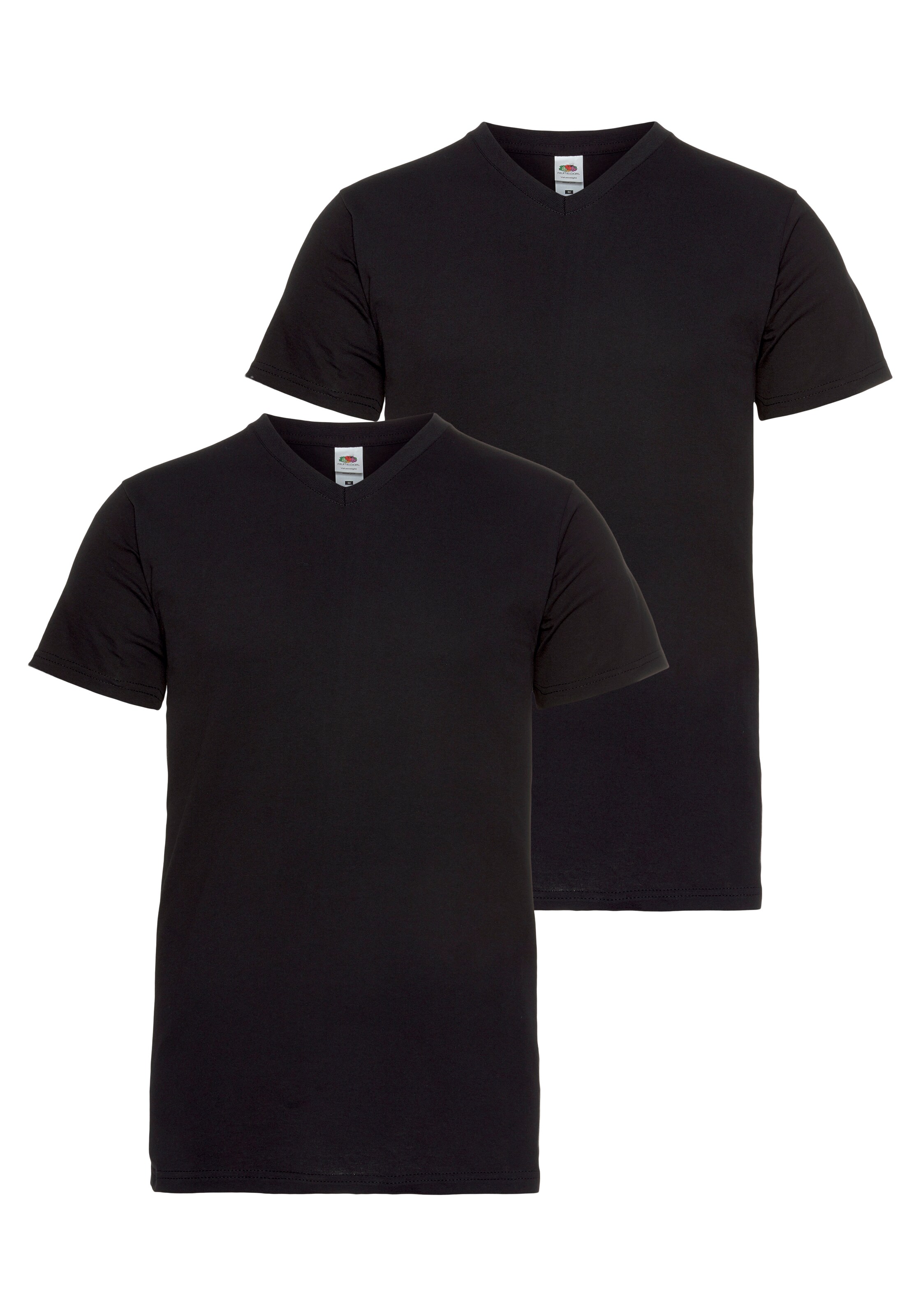 FRUIT OF THE LOOM Shirt in Black: front