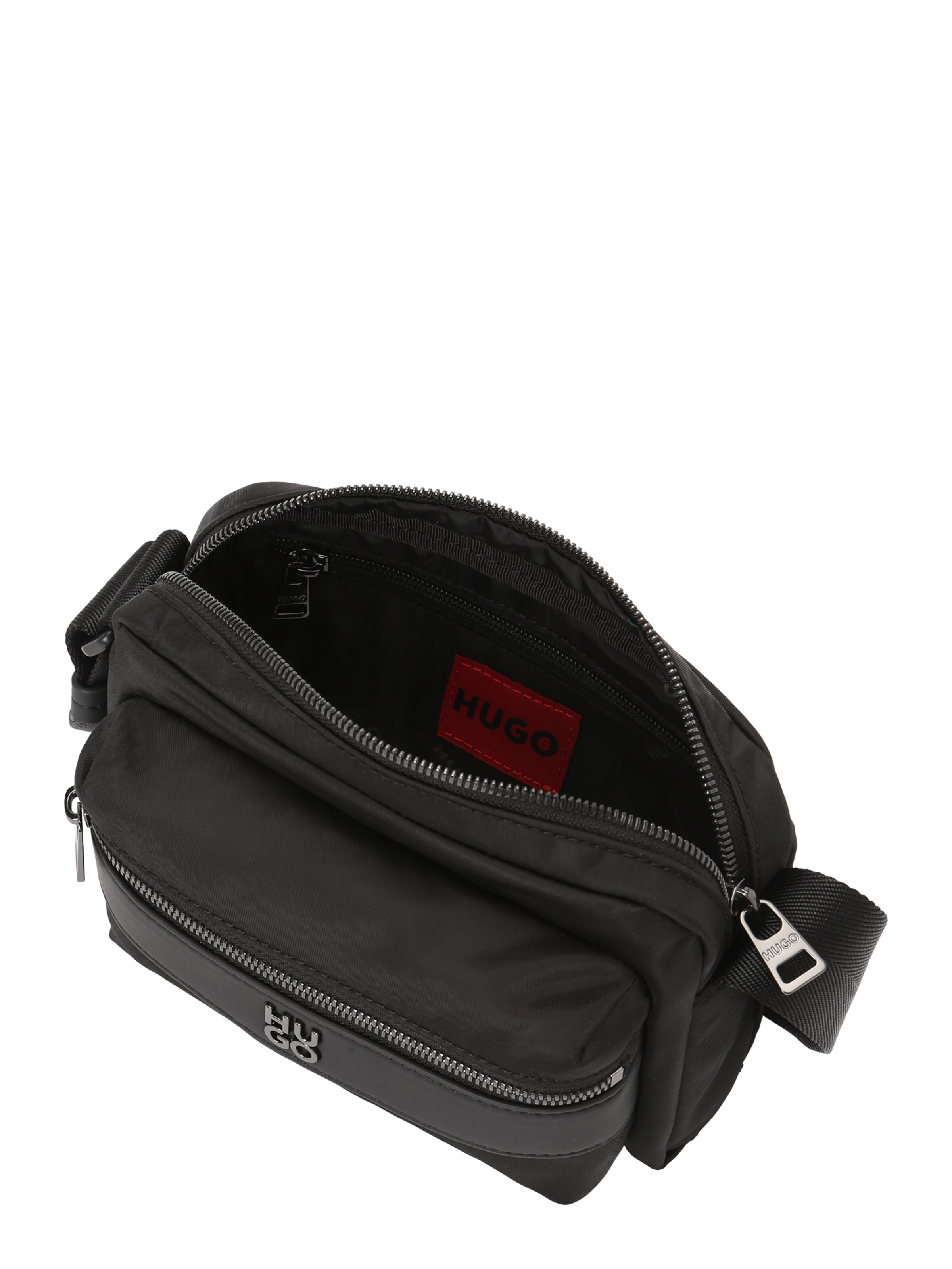 HUGO Crossbody Bag 'Quantic_N' in Black