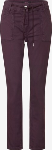 CECIL Regular Pants in Red: front