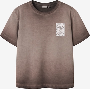 NAME IT - Camiseta en marrón: frente