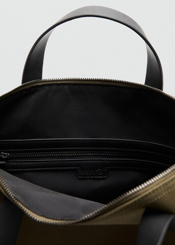 MANGO MAN Shopper in Green