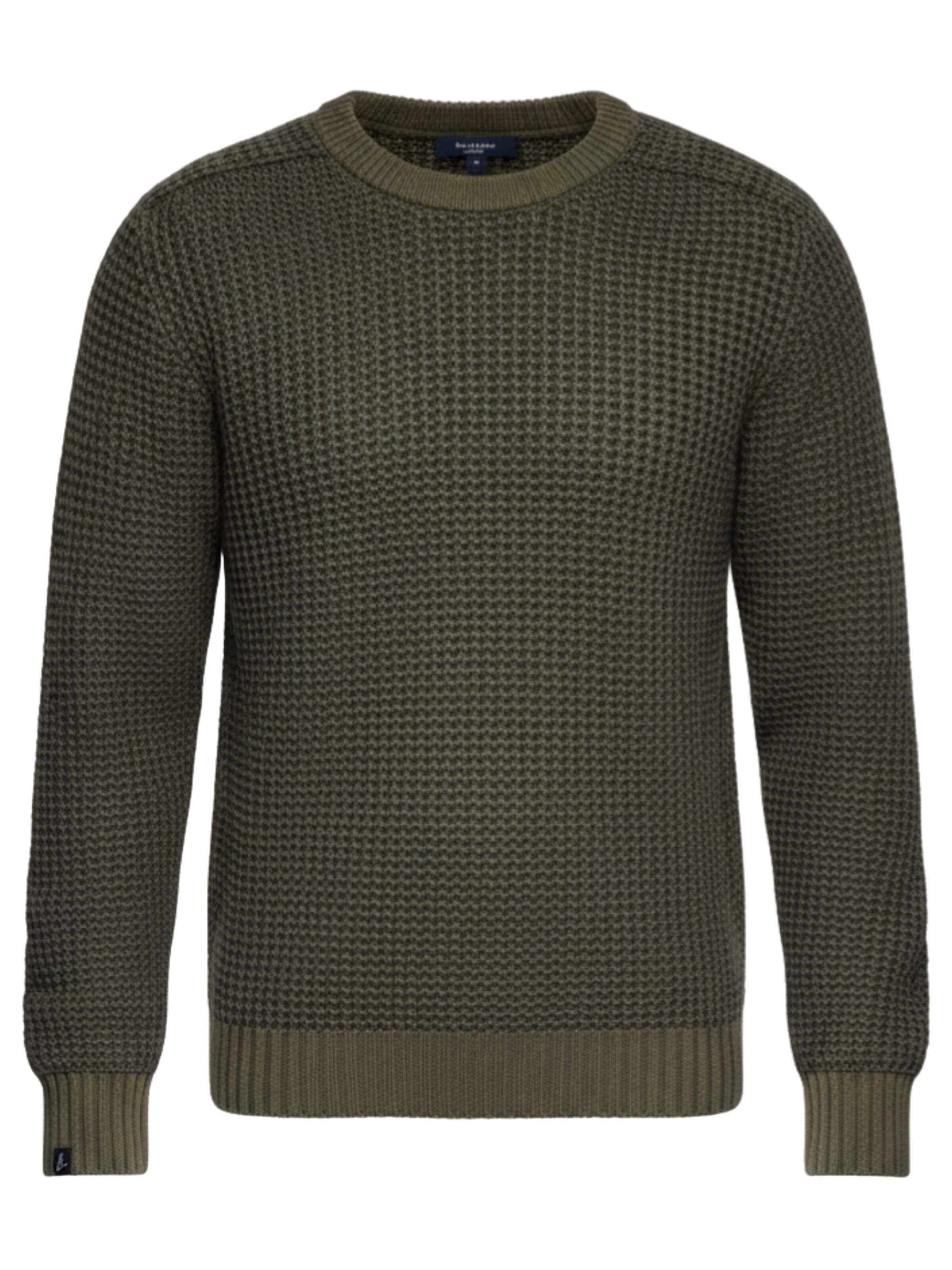 Pullover di Ombre in verde: frontale