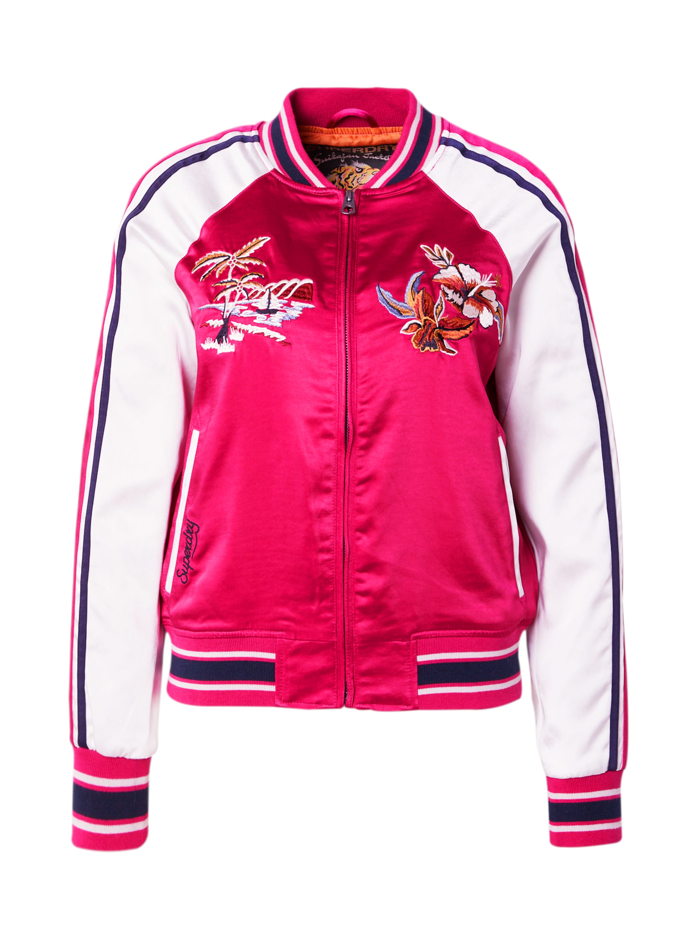 Superdry Tussenjas 'Suikajan' in Roze: voorkant