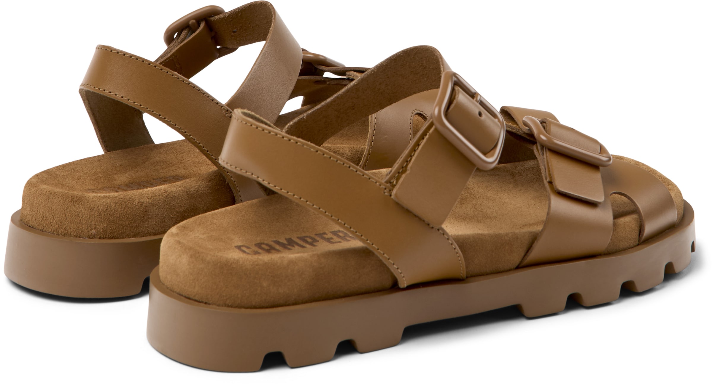 CAMPER Sandale 'Brutus' in Braun
