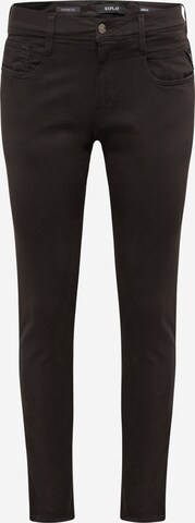 REPLAY Skinny Jeans 'ANBASS' in Black: front