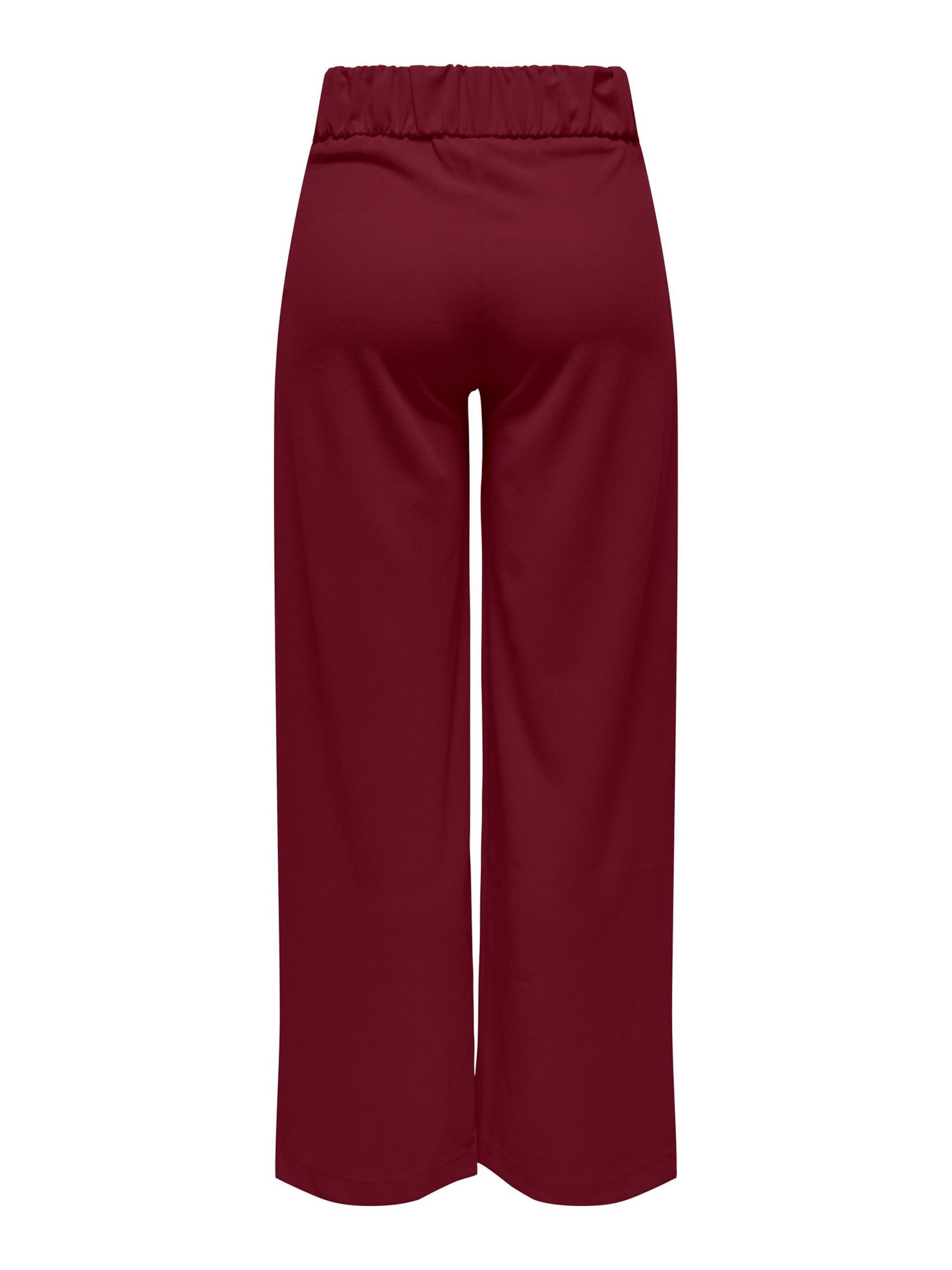 JDY Wide Leg Hose 'JDYGeggo' in Rot