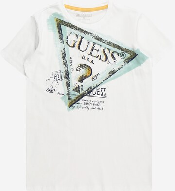 Maglietta di GUESS in bianco: frontale