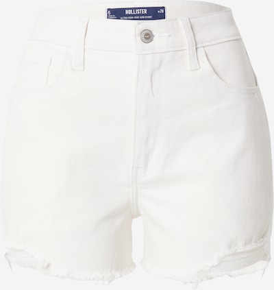 HOLLISTER Shorts in white denim, Produktansicht