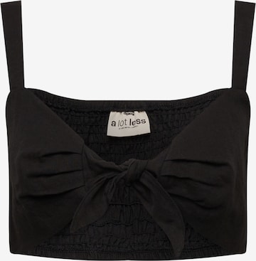 A LOT LESS Top 'Naomi' in Black: front