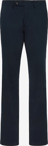 Regular Pantalon à plis Boggi Milano en bleu : devant