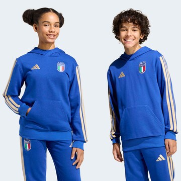 Sweat de sport 'FIGC KIDS HD' ADIDAS PERFORMANCE en bleu : devant