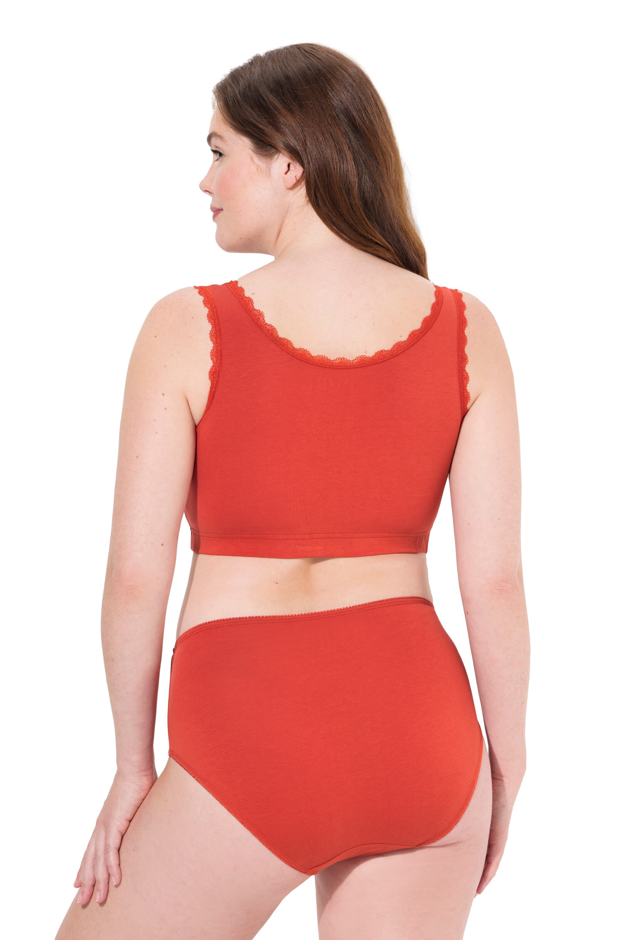 Ulla Popken Bustier BH in Orange