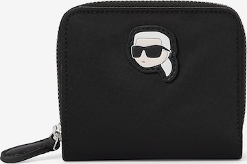 juoda Karl Lagerfeld Piniginė: priekis
