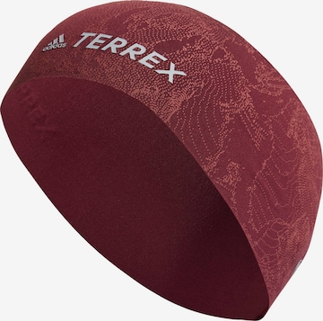 ADIDAS TERREX Athletic Headband in Red: front