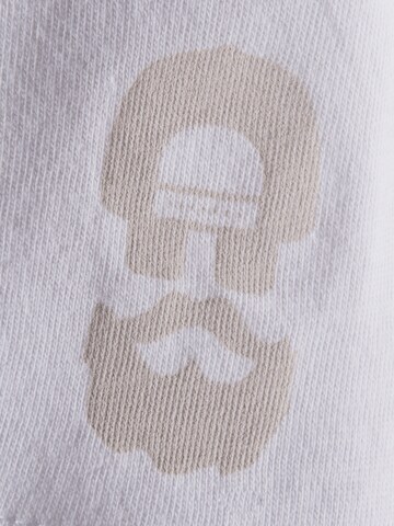 T-Shirt 'Henri' SPITZBUB en blanc