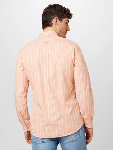 BOSS Regularny krój Koszula 'Rickert' w kolorze pomarańczowy