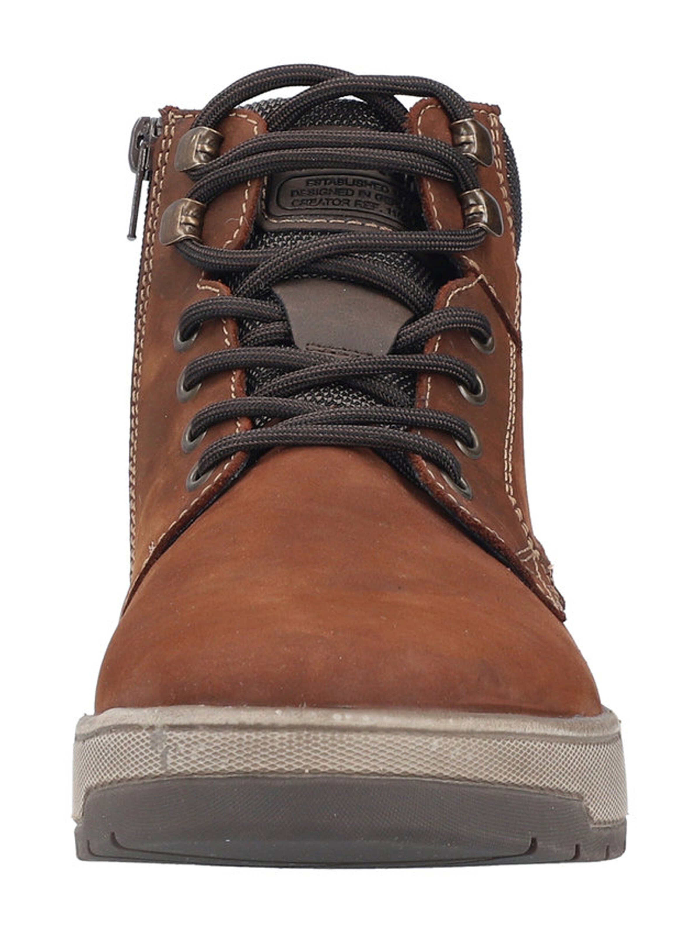 Rieker Ботинки на шнуровке в Коричневый