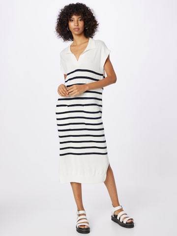 Lindex Knit dress 'Claire' in White: front