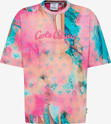 Carlo Colucci Shirt 'Eidenberger' in Roze: voorkant