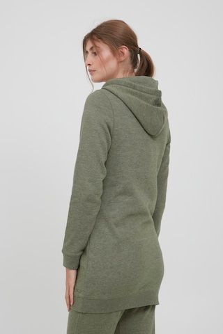 Oxmo Kapuzensweatjacke 'Olinda' in Grün