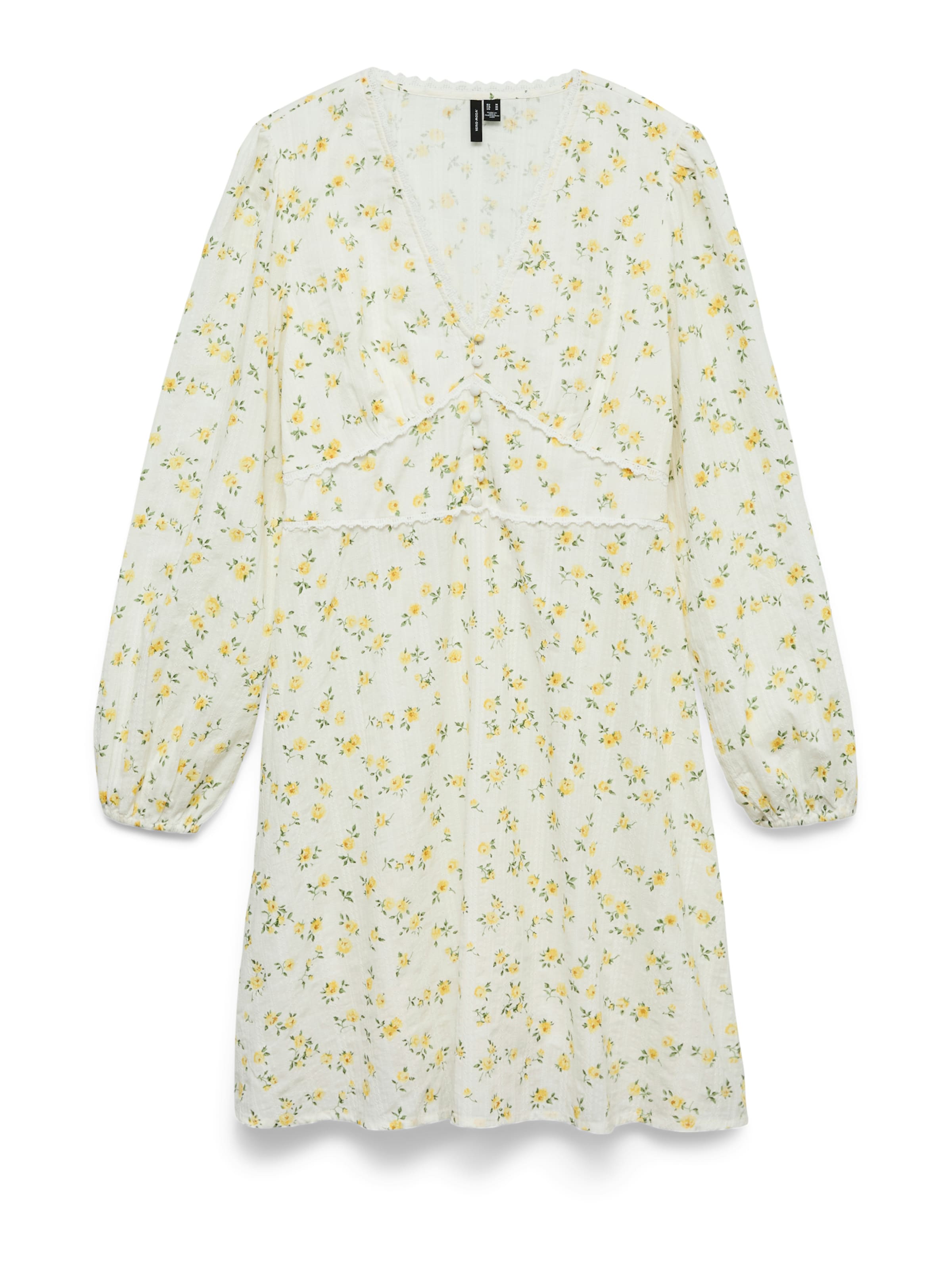 VERO MODA Shirt dress 'VMAYA SOFIA' in White: front